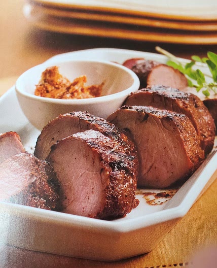 Grilled Chili-Rubbed Pork Tenderloin