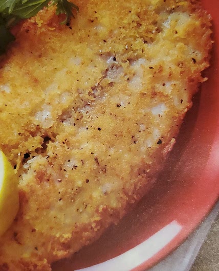 Parmesan Crusted Flounder