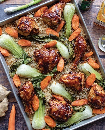 Hoisin- Marmalade chicken