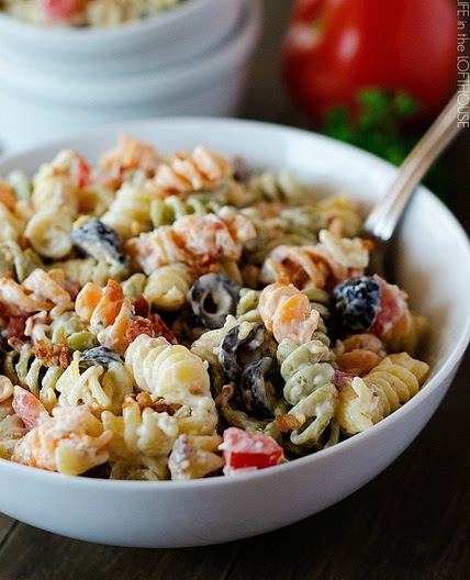 Bacon Ranch Pasta Salad