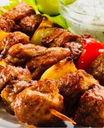 LEBANESE LAMB KEBABS (LAHM MESHWI) لحم مشوي