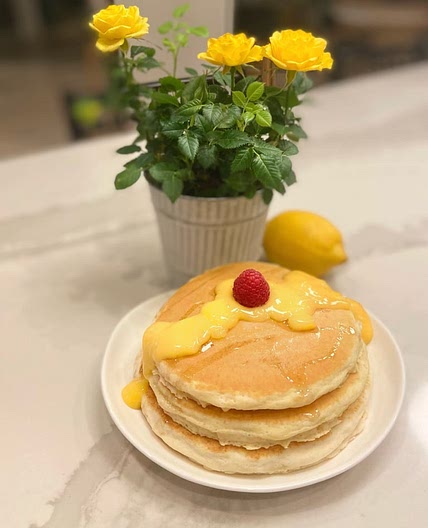 Fact: These Lemon Custard Pancakes Will Make You Jump Out of Bed in the Morning