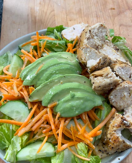 Kourtney Kardashian’s Chicken Avocado Salad