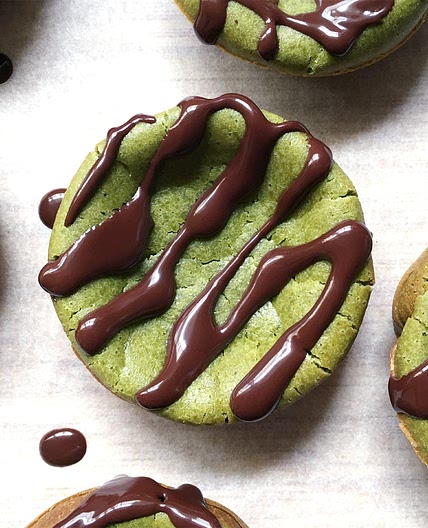 Chewy Matcha Mochi Bites