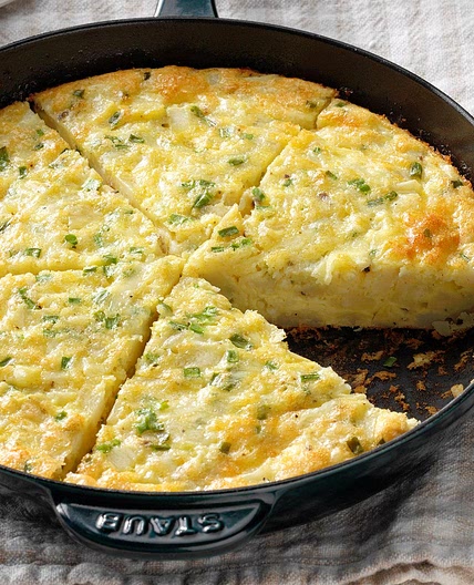 Swiss and Chive Quiche