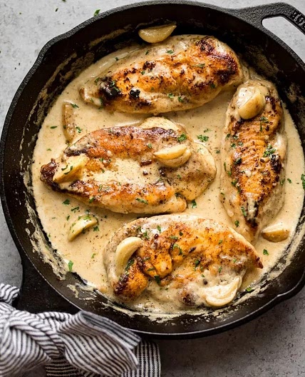 Creamy Garlic Chicken