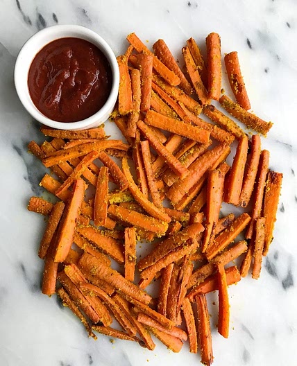 Crispy Whole30 Carrot Fries