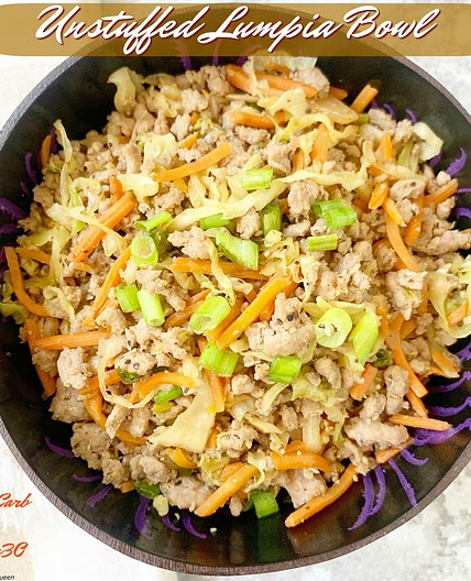 Unstuffed Lumpia Bowl (Low-Carb, Paleo, Whole30)