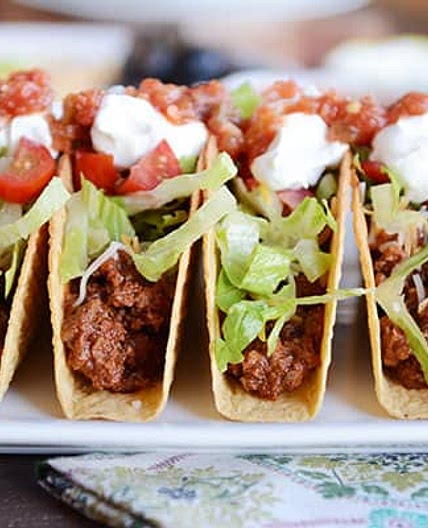 The Best Ground Beef (or Ground Turkey) Tacos