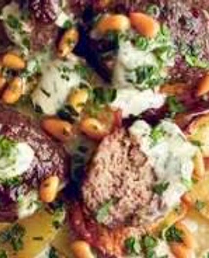 Siniyet Kafta with Tahini (صينية كفتة بالطحينة)