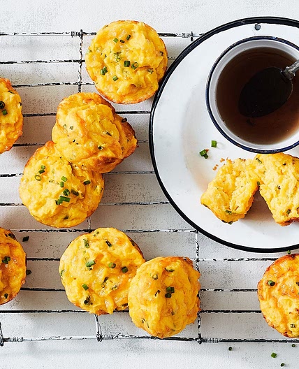 Cheesy pumpkin puffs