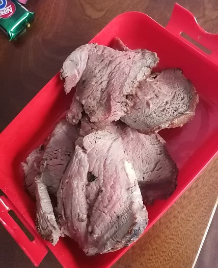 Whole fillet on the braai