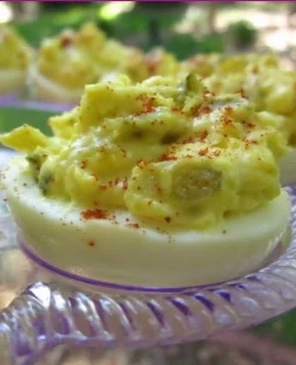 Auntie's Deviled Eggs