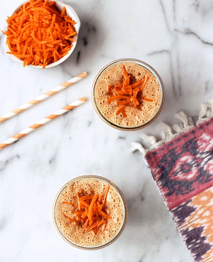 Gluten-free Carrot Cake Smoothie