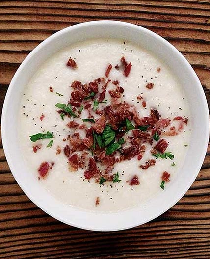 Celeriac Leek Soup