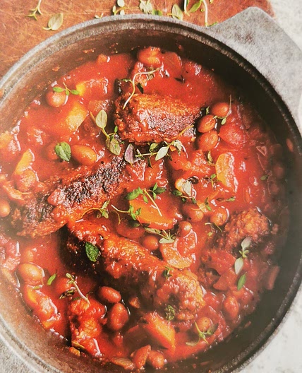 VEGAN SAUSAGE CASSEROLE