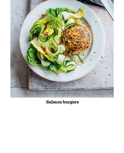 Salmon burgers