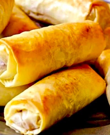 Crispy Cheese Rolls