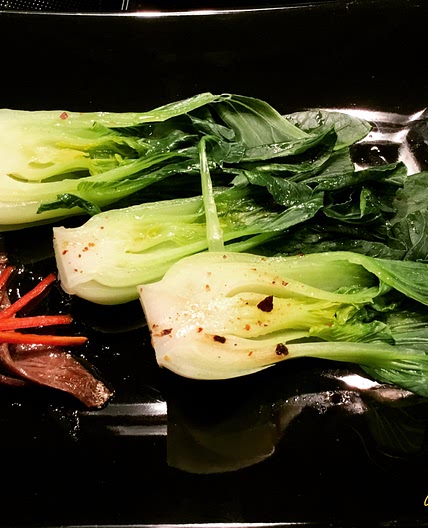 Pak choi au Vapeur
