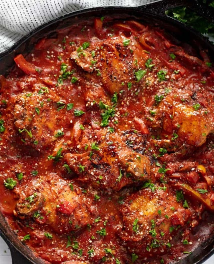 chicken cacciatore