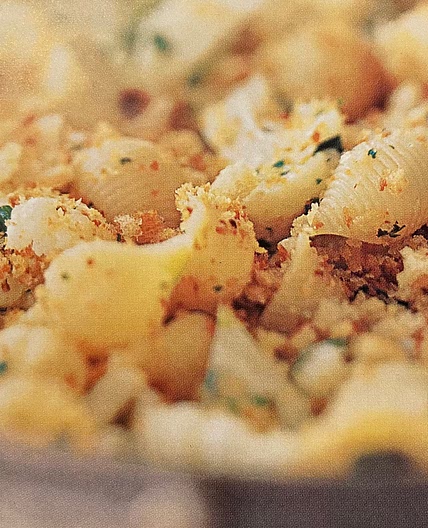 pasta shells with cauliflower