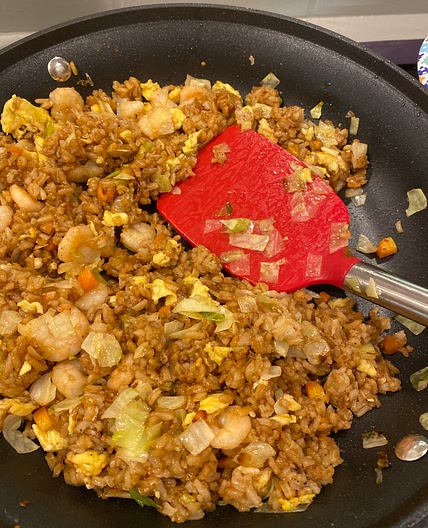 Cauliflower fried rice