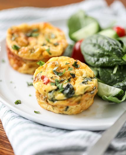 Baked Cottage Cheese Egg Muffins