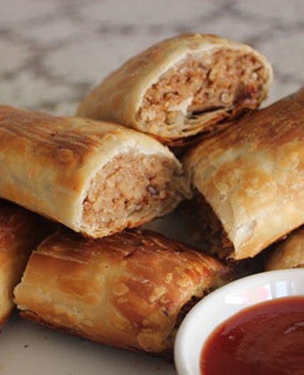 Homemade Vegetarian Sausage Rolls