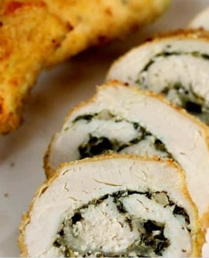 Stuffed Chicken Rolls