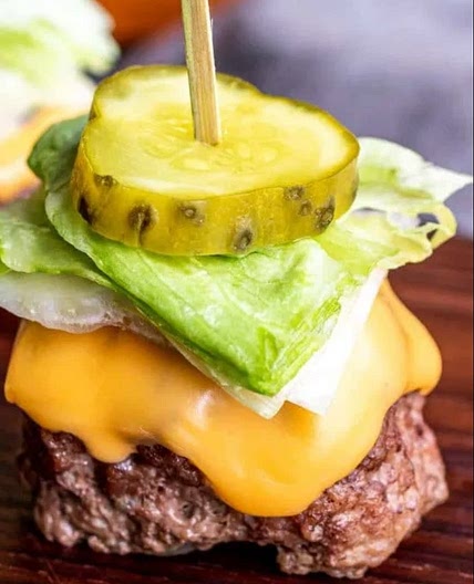 Cheese Burger Bites