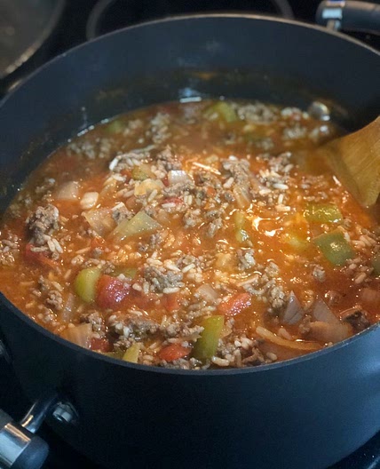 Stuffed Pepper Soup Is a Full Meal in a Bowl