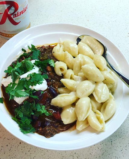 Drew's pulled pork chili
