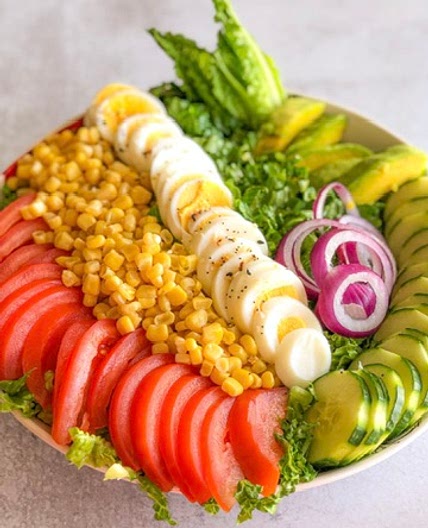 Honey Garlic Balsamic Chef Salad