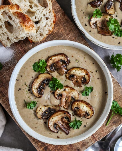 Vegan Mushroom Soup