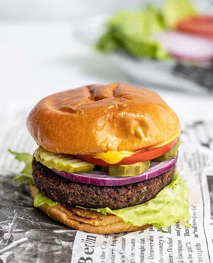 Black bean burgers
