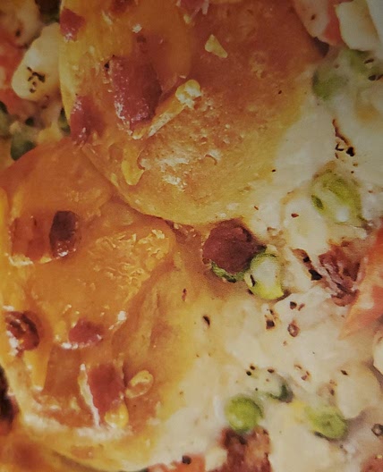 Chicken Pot Pie with Cheddar Biscuits
