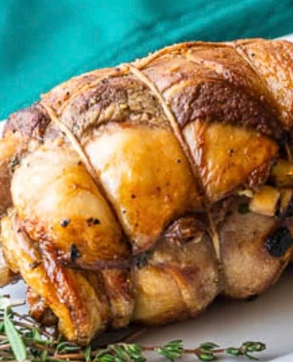 Stuffed Boneless Lamb Rib Rack, (ضلع خروف محشي)