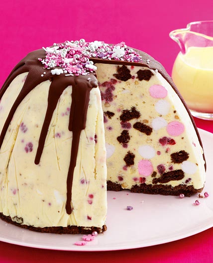 Rocky road pudding