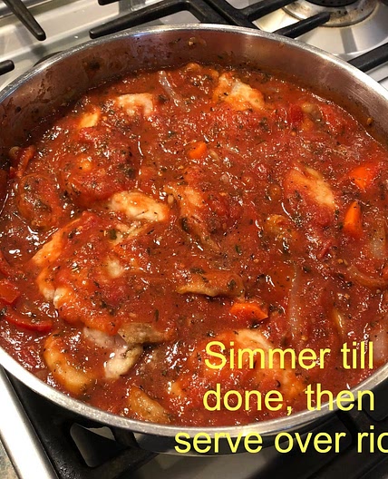 Chicken Cacciatore
