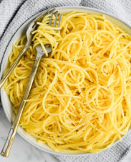 Lemony Garlic Parmesan Pasta