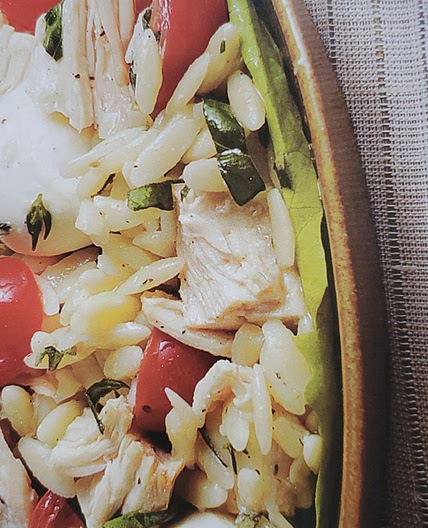 Orzo with Chicken and Fresh Herbs