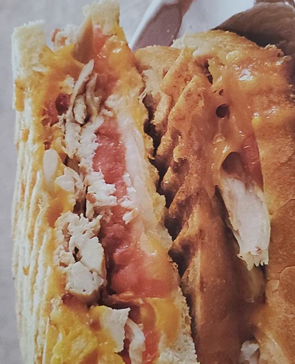 Smoky Chicken Melt Paninis