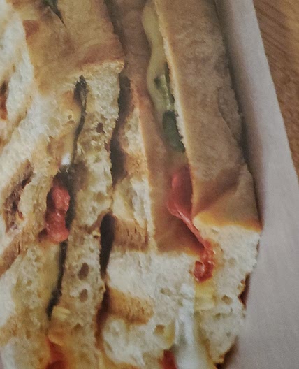 Fontina Panini with Spinach