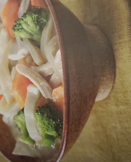 Chunky Vegetable-Chicken Noodle Bowl