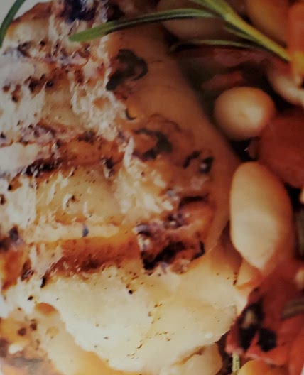 Fish with Tomato and Cannellini Relish