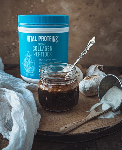 Sesame Ginger Collagen Salad Dressing