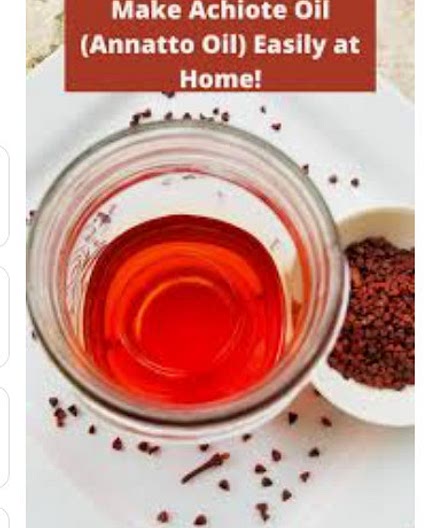 Annatto oil