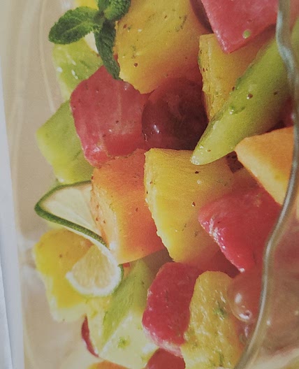 Speedy Honey-Lime Fruit Salad