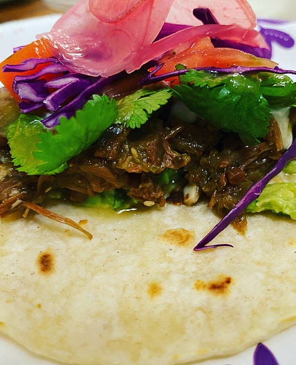 Verde Jackfruit Tacos