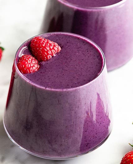 5 min Vegan Berry Smoothie